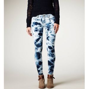 American Eagle Tie Dye Jeggings